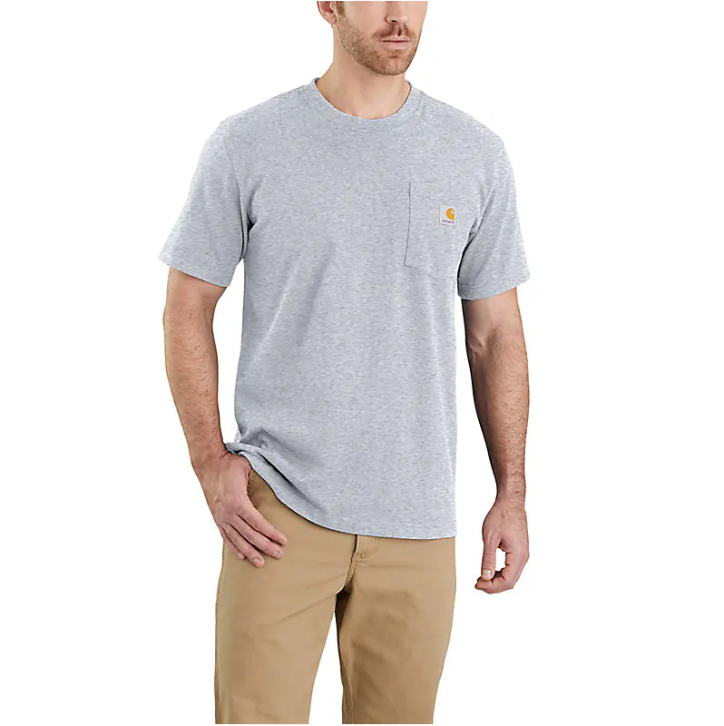 Carhartt 103296 - Relaxed Fit Heavyweight Short Sleeve Pocket T-Shirt - Image 3