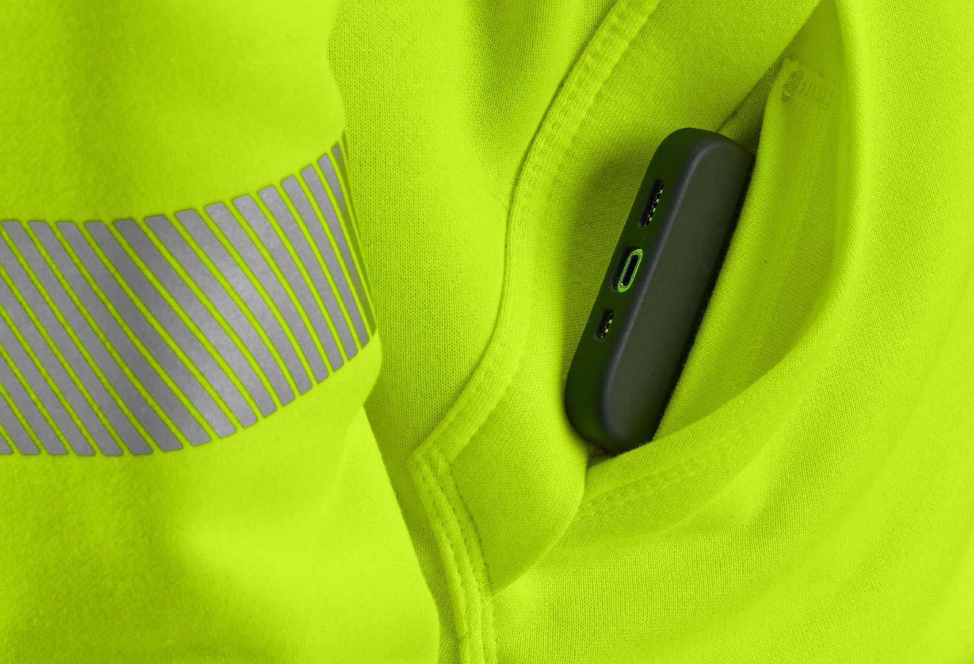 Carhartt High Visibility Loose Fit Midweight Class 3 Pullover Sweatshirt – 104987-323 - Image 4