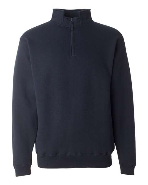 J. America - Heavyweight Fleece Quarter-Zip Sweatshirt - 8634 - Image 3