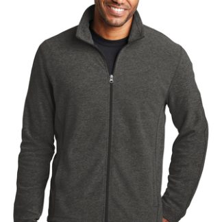 Heather Microfleece Full-Zip Jacket – Port Authority F235