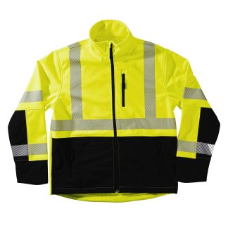 Xtreme Visibility Soft Shell, Water and Wind-Resistant Foreman’s Jacket – SJ25345B