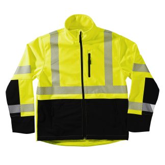 Xtreme Visibility Soft Shell, Water and Wind-Resistant Foreman’s Jacket – SJ25345B