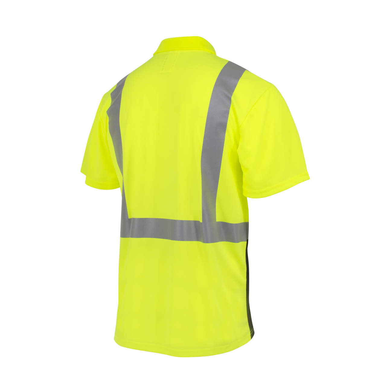 Radians ST12B Class 2 High Visibility Color Blocked Safety Short Sleeve Polo – ST12B-2PGS - Image 5