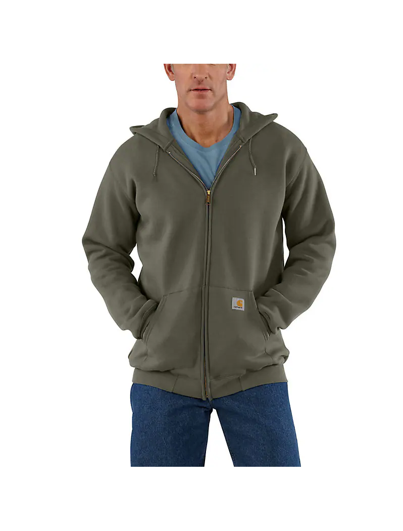 Carhartt K122 - Loose Fit Midweight Full-Zip Sweatshirt - Moss, XL