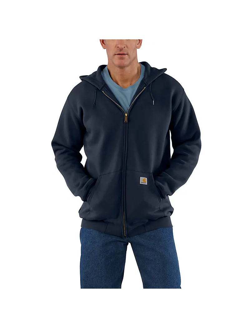 Carhartt K122 - Loose Fit Midweight Full-Zip Sweatshirt - New Navy, Large