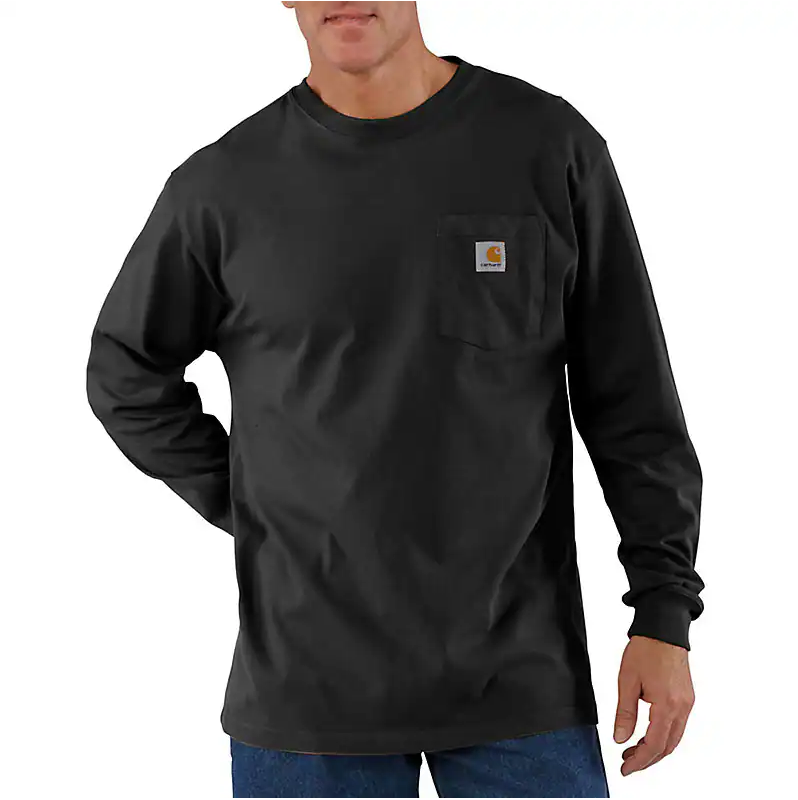 Carhartt K126 - Loose Fit Heavyweight Long-Sleeve Pocket T-Shirt