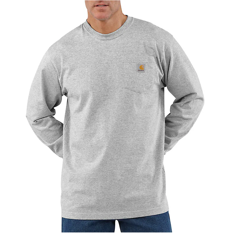 Carhartt K126 - Loose Fit Heavyweight Long-Sleeve Pocket T-Shirt