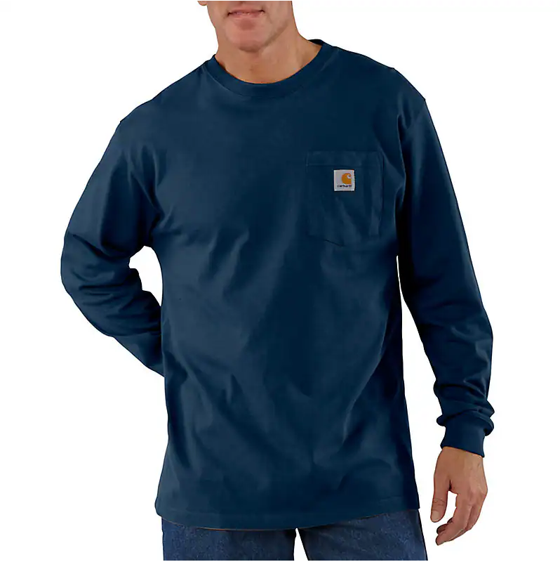 Carhartt K126 - Loose Fit Heavyweight Long-Sleeve Pocket T-Shirt