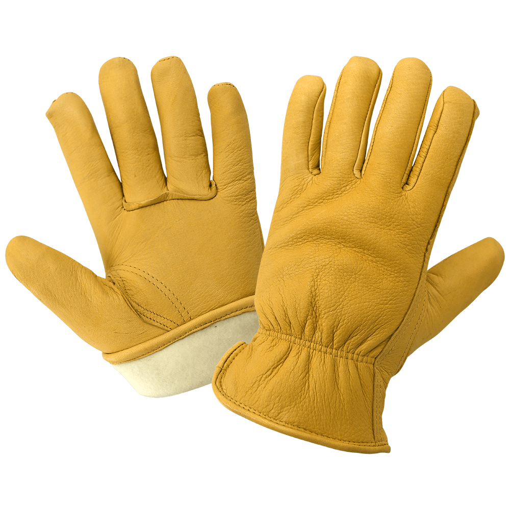 Low Temperature Premium-Grade Grain Deerskin Insulated Gloves - 3200DTH - Image 3