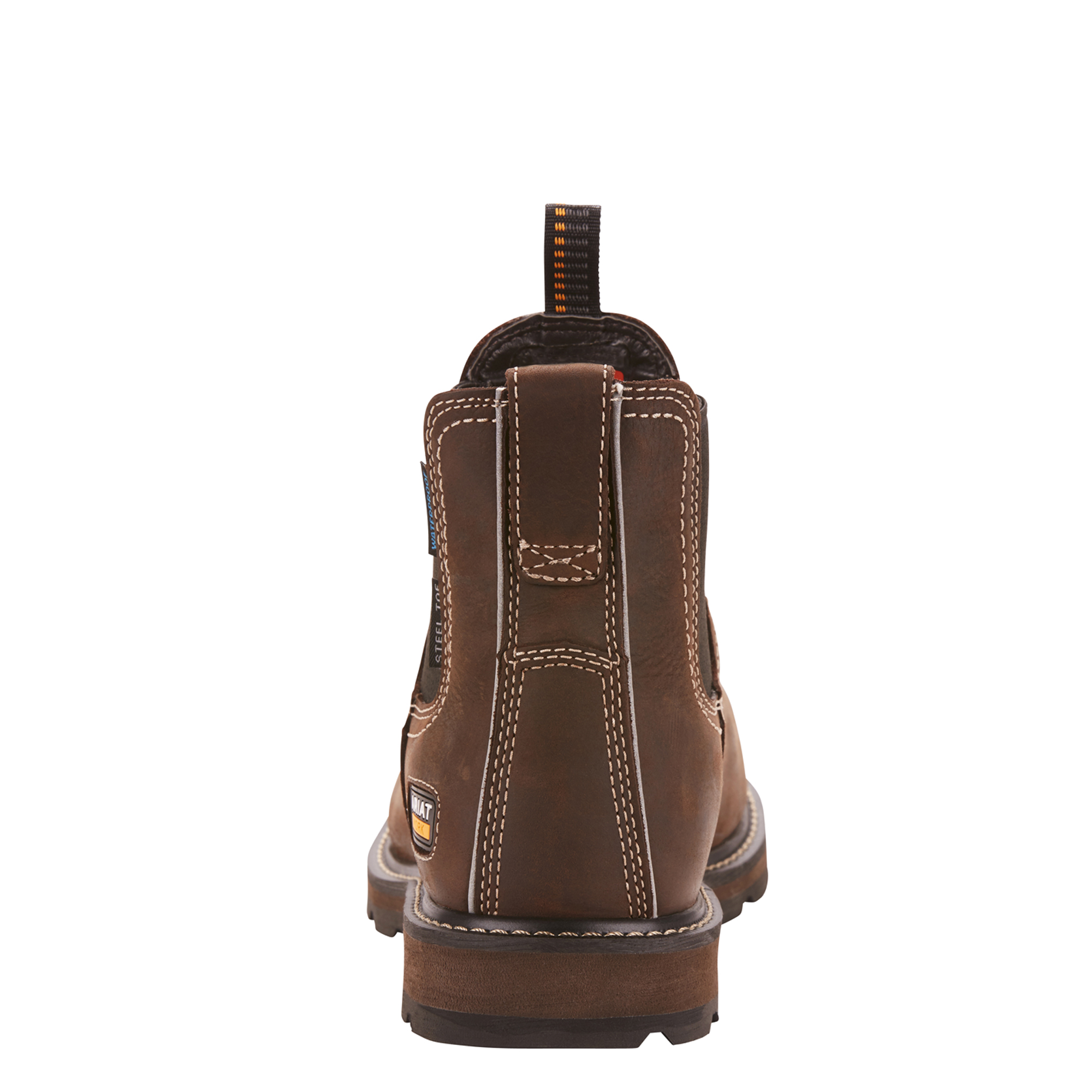 Ariat Men's Groundbreaker Chelsea Waterproof Steel Toe Work Boot - Image 2