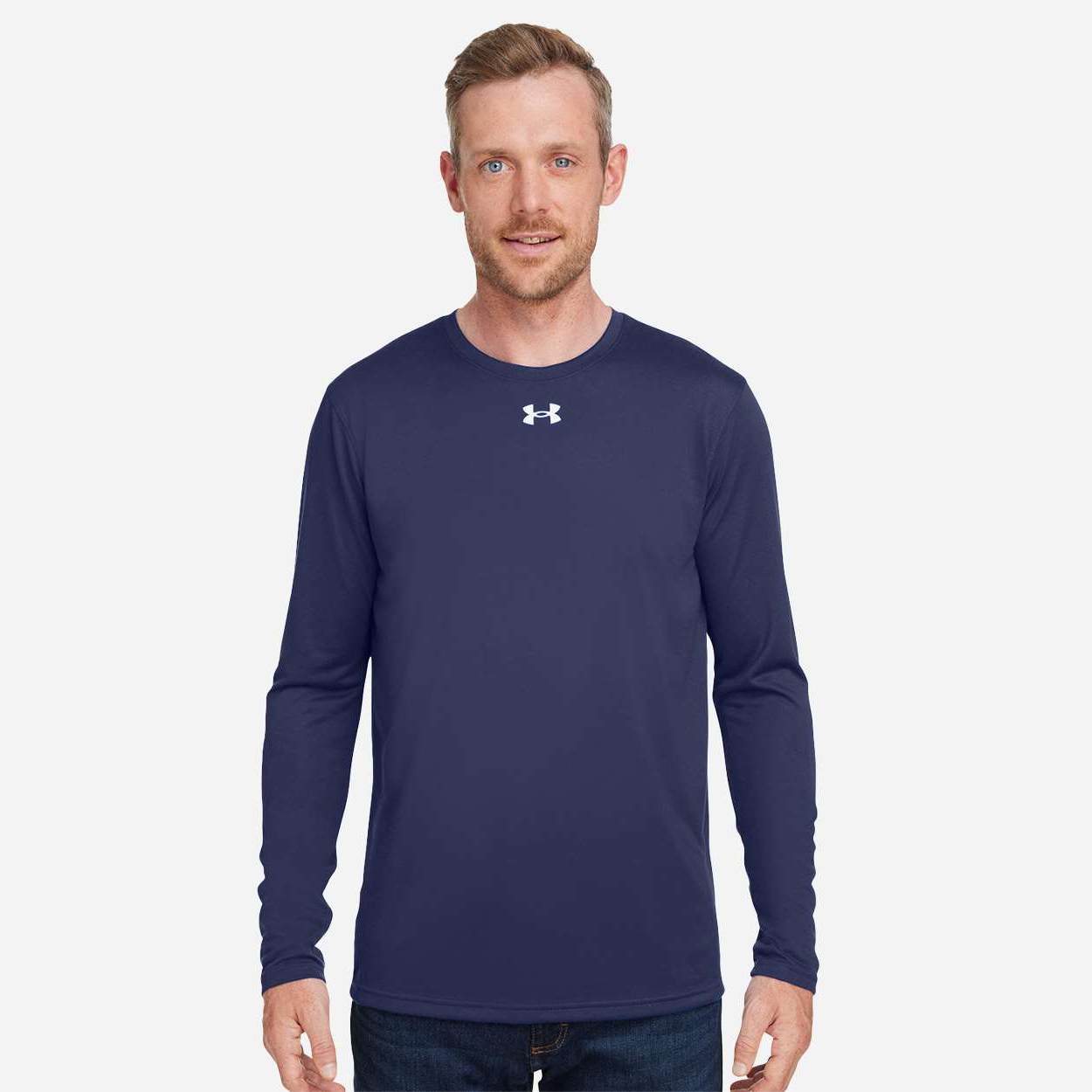Under Armour Men's Team Tech™ Long Sleeve T-Shirt - 1376843 - Image 3