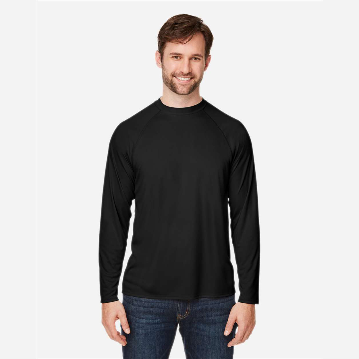 Unisex Ultra UVP™ Marina Raglan Long Sleeve T-Shirt - CE110 - Image 3