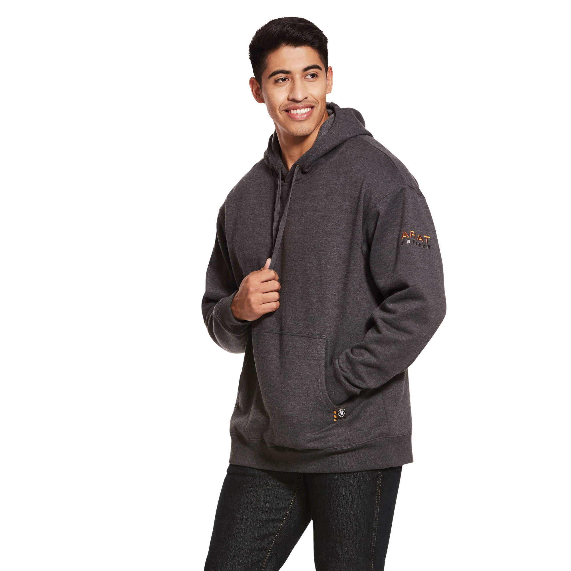Ariat Rebar Workman Hoodie (Charcoal) 10020794