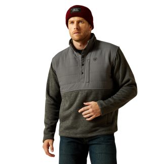 Ariat Caldwell Reinforced Snap Sweater (GREY) - 10062679